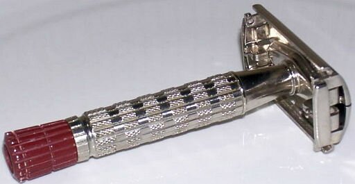 Gillette Red Tip TTO double edged safety razor.