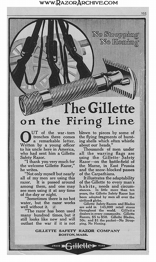 The Marketing Powerhouse that was and still is the Gillette Safety Razor Company, part 2