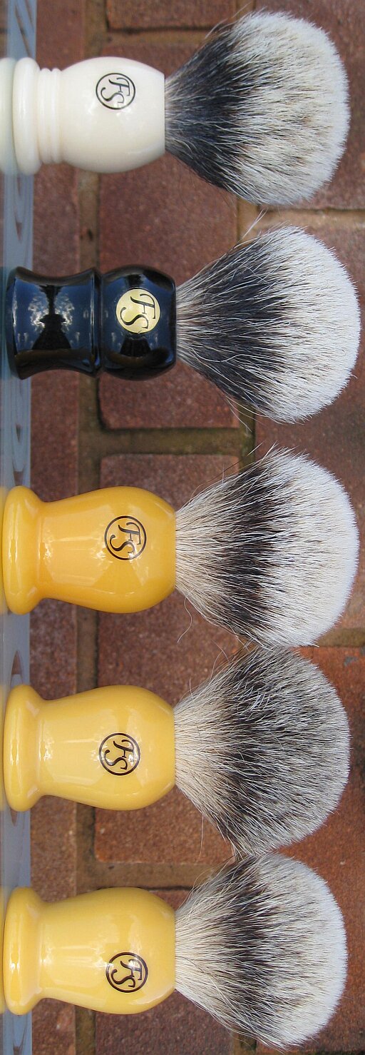 My shaving brush collection, #2 the badgers